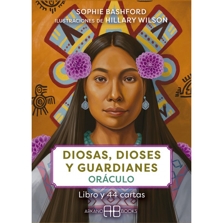 Diosas, dioses y guardianes Oráculo: Libro y 44 cartas